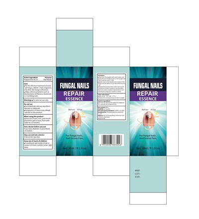Label - FUNGAL NAILS REPAIRING ESSENCE